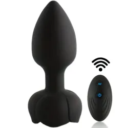 Pulg Anal vibrador con control a distancia