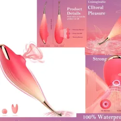 Succionador mas vibrador con 2 puntas