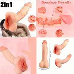 Vagina + Pene 2 en 1
