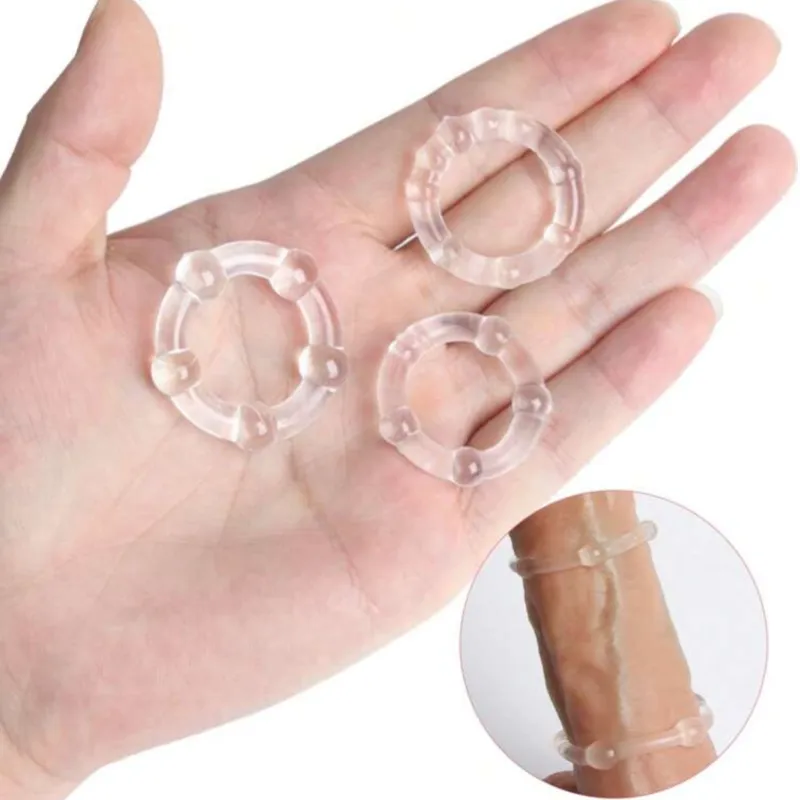 ANILLOS PARA PENE TRANSPARENTE 