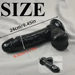 DILDO CON TESTÍCULOS 