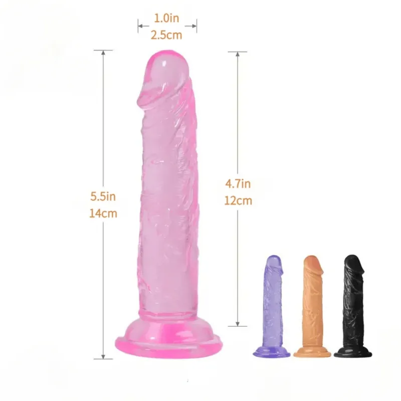 DILDO DE SILICONA PARA PRINCIPIANTES 