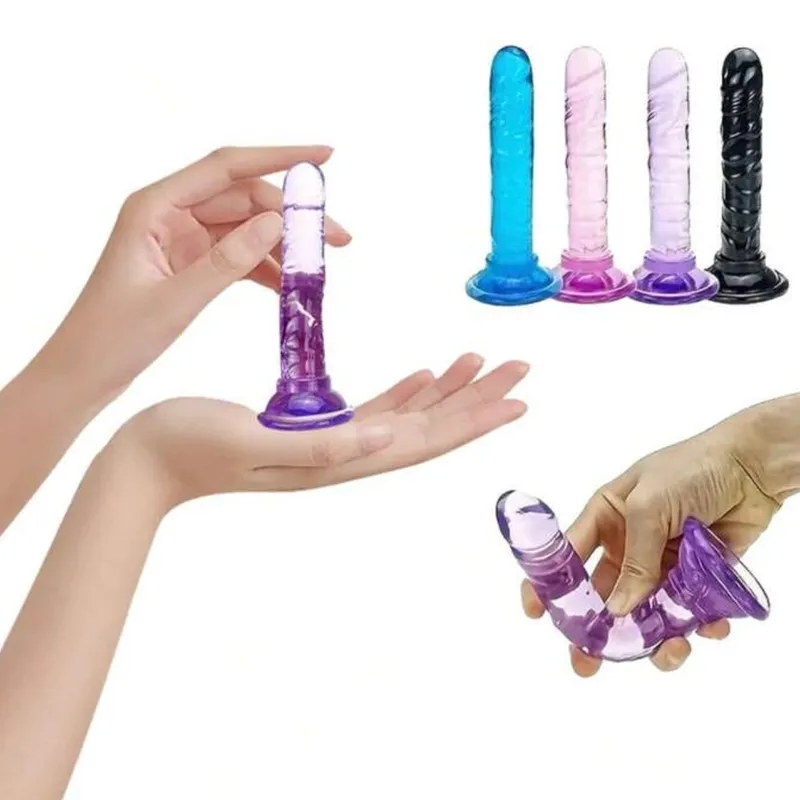 DILDO DE SILICONA PARA PRINCIPIANTES 