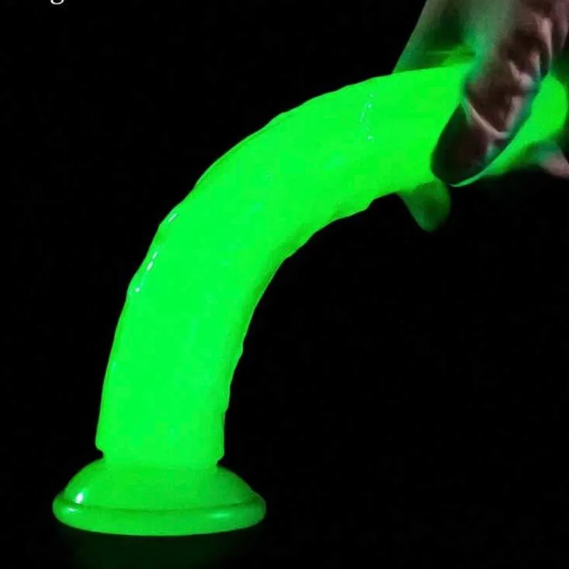 DILDO FOSFORESCENTE 