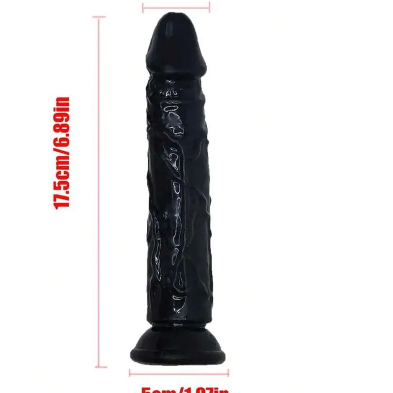 DILDO REALISTA NEGRO 