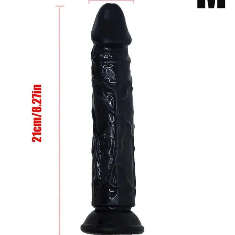 DILDO REALISTA NEGRO 