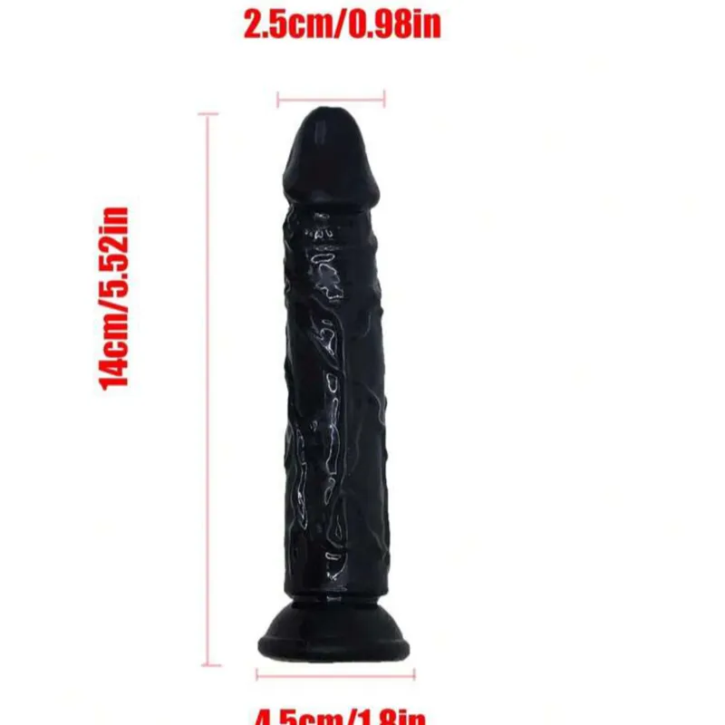 DILDO REALISTA NEGRO 