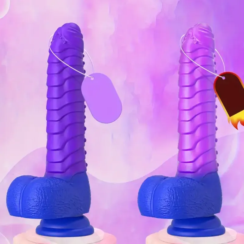 DILDO VIBRADOR TRICOLOR 