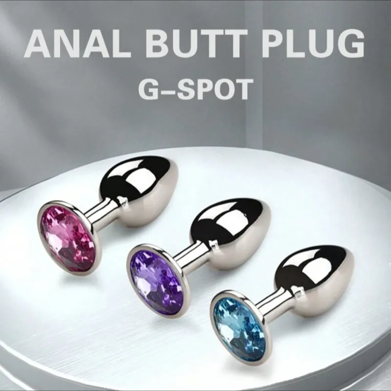 PLUG ANAL METÁLICO 