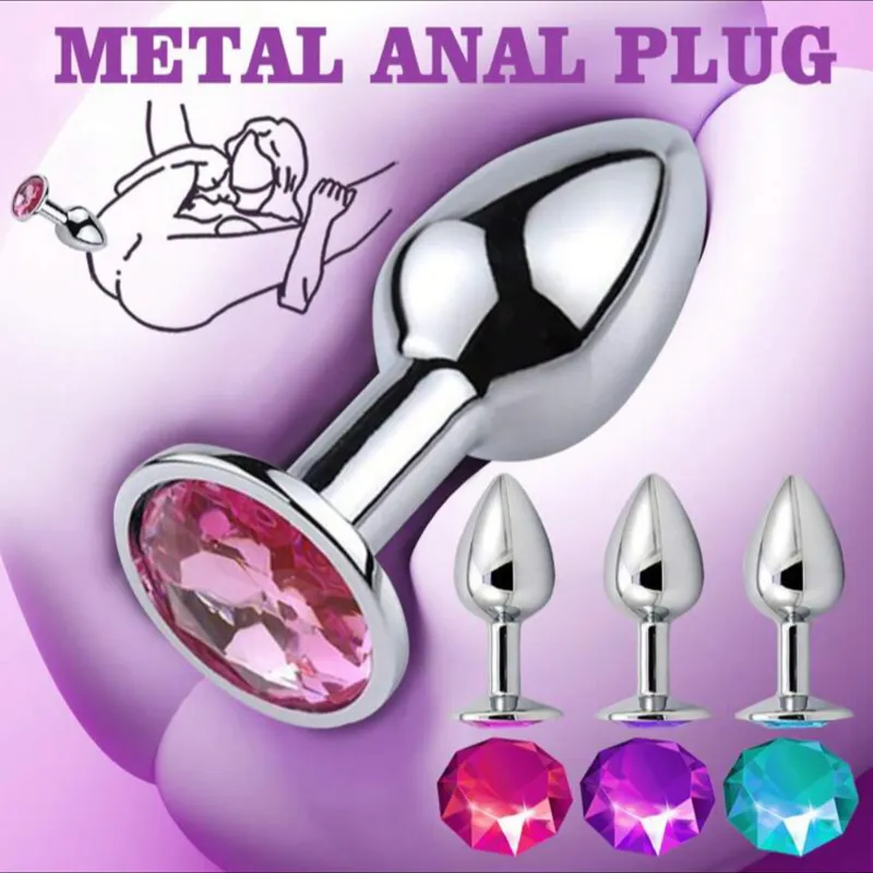 PLUG ANAL METÁLICO 
