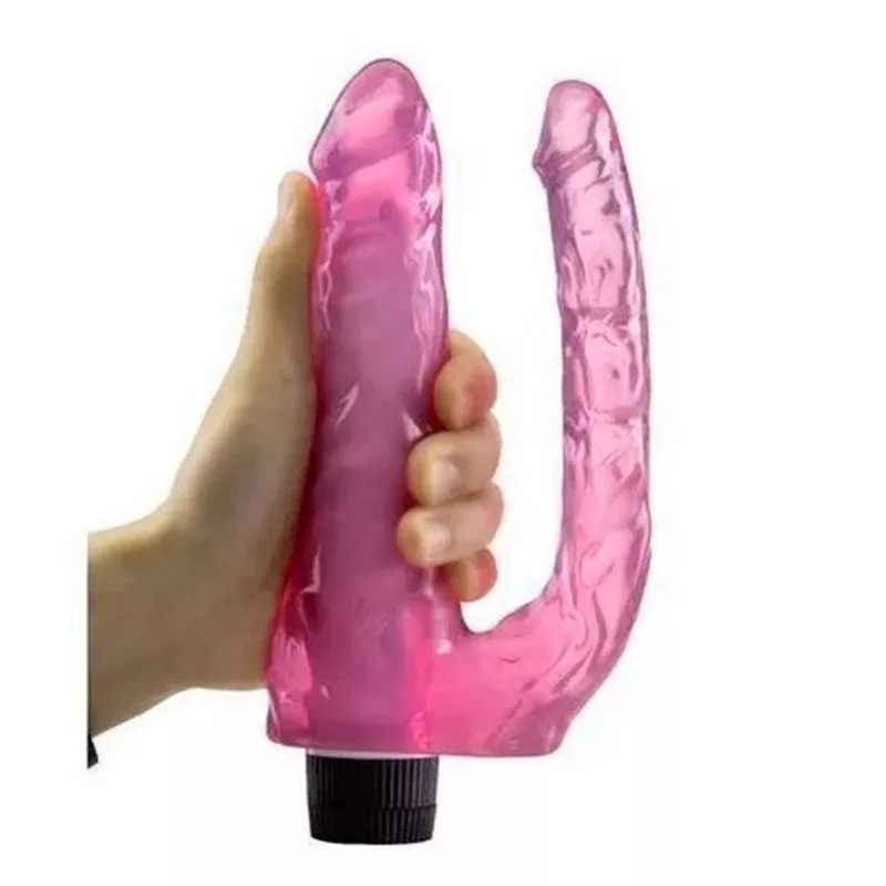 VIBRADOR CONSOLADOR PENE DOBLE 