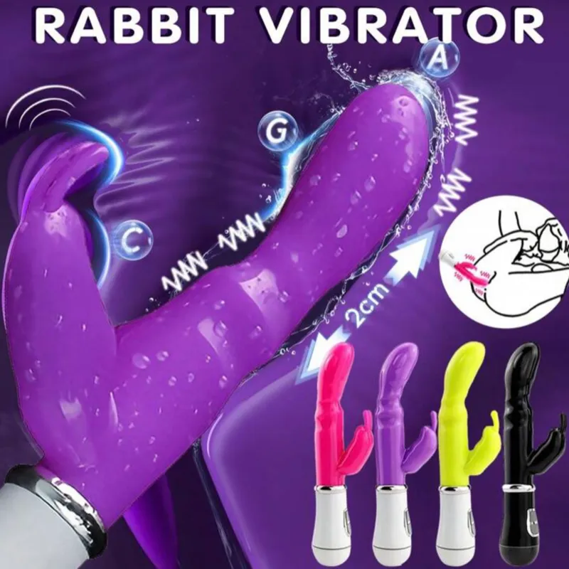 VIBRADORES PARA MUJER C/ ESTIMULADOR DE CLITORIS   