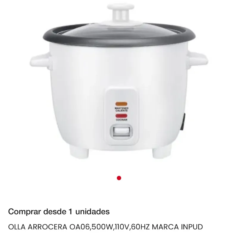 Arrocera promoción tiempo limitado 