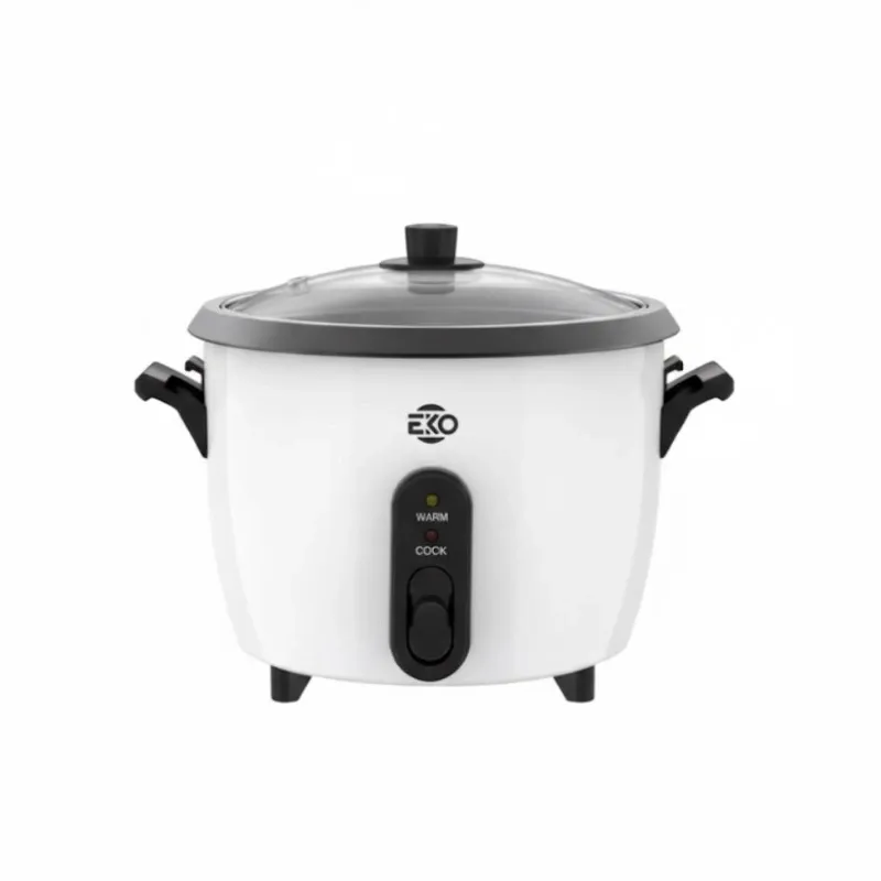 Olla Arrocera Blanca Y Negra 1.8 L