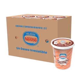 Helado Sensación, Sabor Chocolate Almendrado