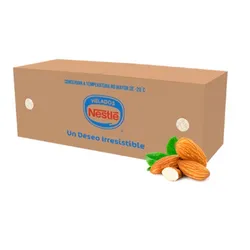 Helado de leche sabor Almendrado, en formato caja de 4,5L