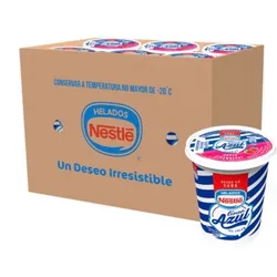 Helado sabor fresa, en formato pote de 450ml