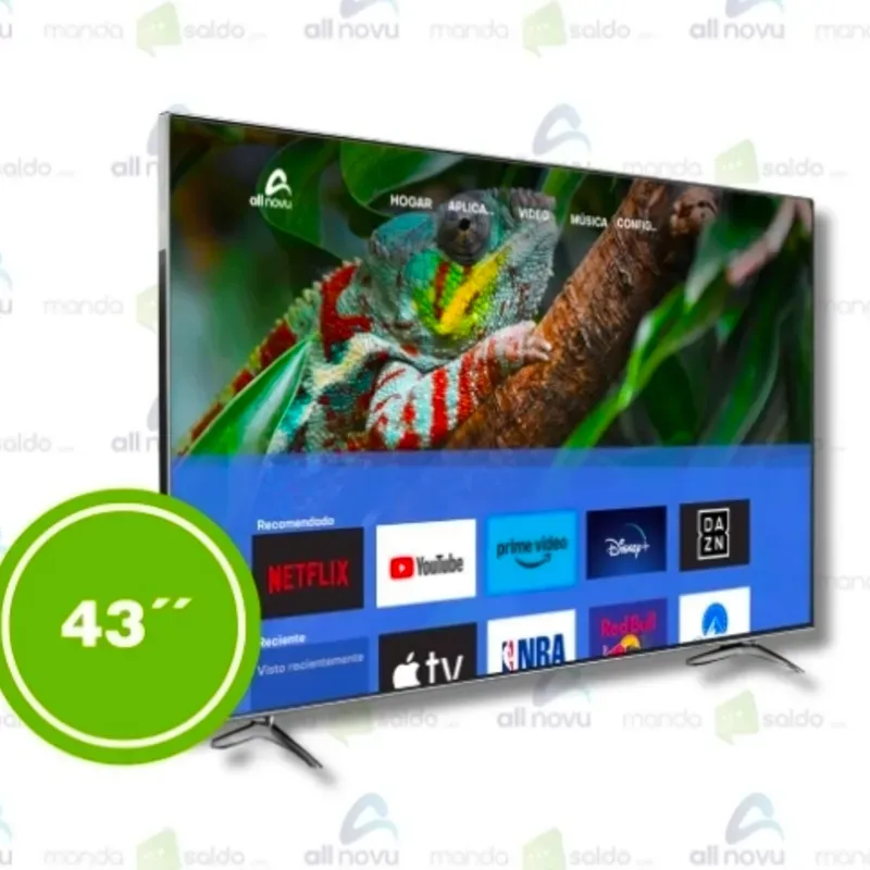 Tv allnovu 43 pulgadas 