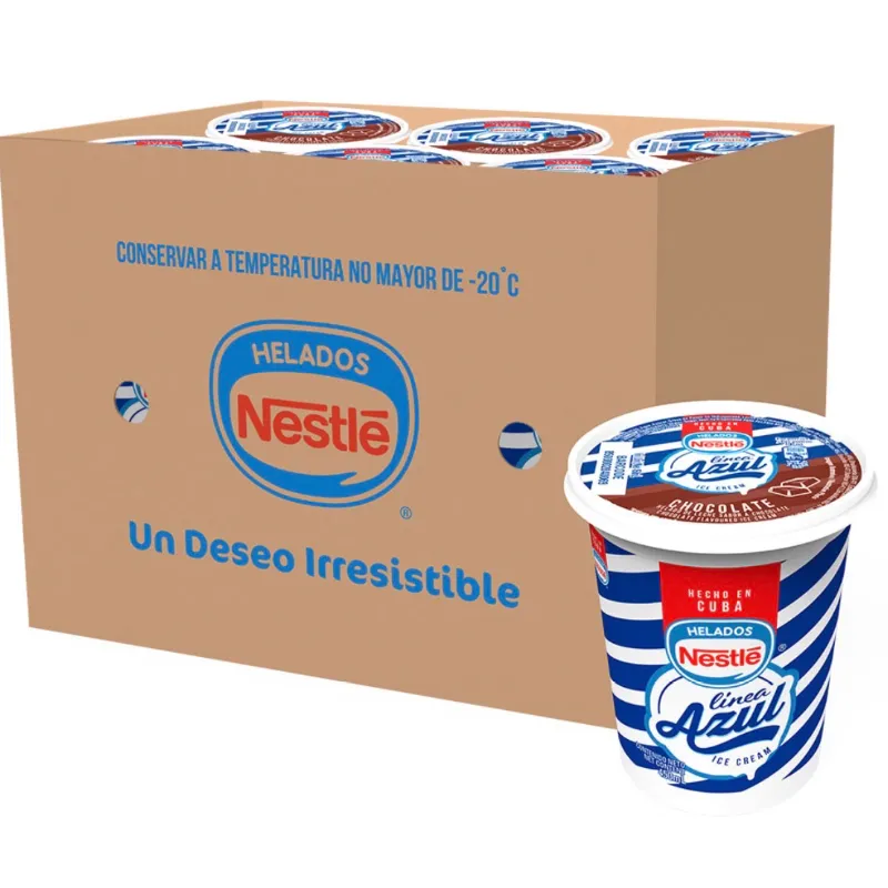 Helado sabor chocolate, en formato pote de 450 ml