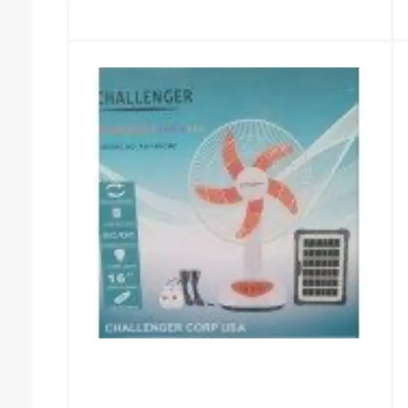 Ventilador recargable 16 pulgadas 