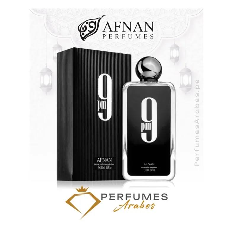 Afnan 9 PM Unisex – 100ml (3.4 FL.OZ) Eau de Parfum