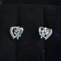 Aretes de Corazón con Estrella
