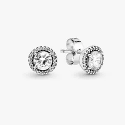 Aretes Redondos Brillantes