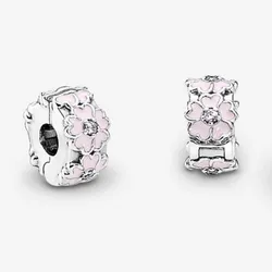 Pareja de Clips Pink Primrose Flower