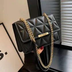 Bolso cruzado de hombro de agarre duro con estampado y unicolor estiloso con correa ancha para mujeres