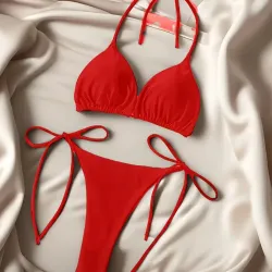Trajes de baño de dos piezas para mujer y ropa de baño