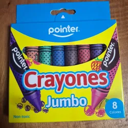 Crayolas Pointer 8 piezas