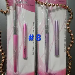 BE1> #08 Pincel "Kolinsky Profesional con tapa (Yu00450)