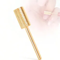 AN4>Broca Naranja Cilindrica Dorada