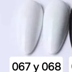 AM3>Esmalte Blanco 067 y 068