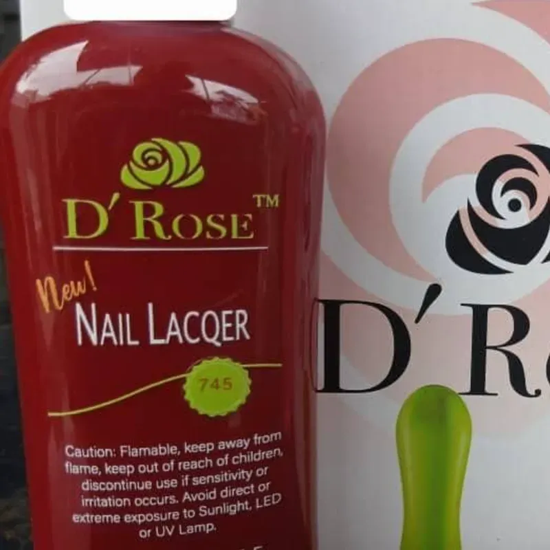 ESMALTE ROJO 10ml D'ROSE (A granel)