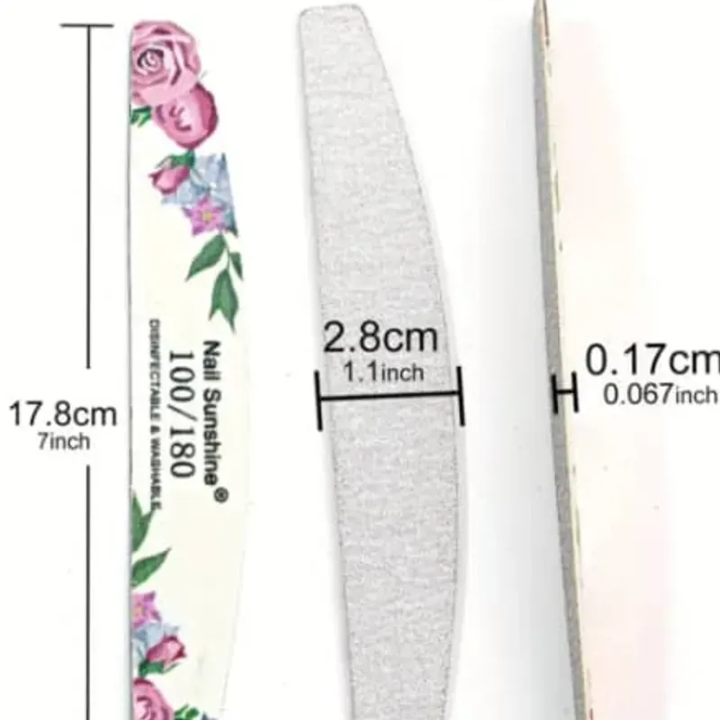 G1 Lima "Nail Sunshine"  (Blanca de flores) 100/180