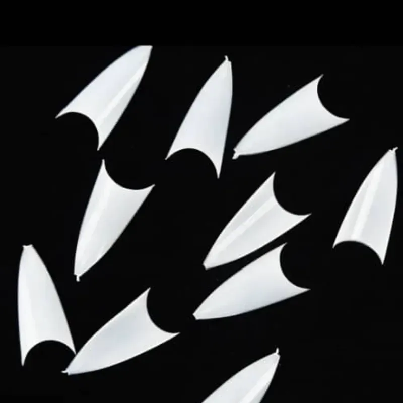 H3 Uñas Stilette Natural 500u