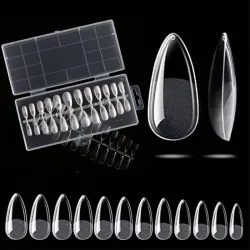 BE1>Uñas Soft Gel Almendras 504u