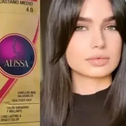 AL3>Tinte 4 Castaño Medio 60ml  "Bibracare" 