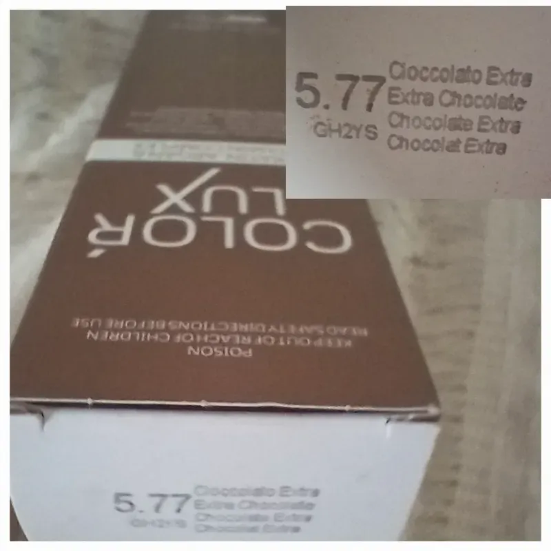 V>Tinte 5.77 CHOCOLATE EXTRA "Color Lux"  100ml