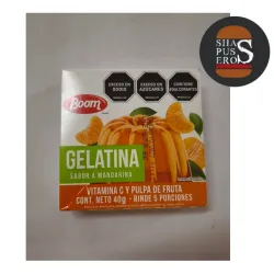 Gelatina Boom 40 Gr Mandarina