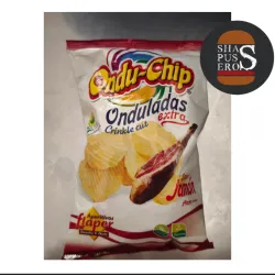 Patatas Fritas Onduladas Extra Jamon