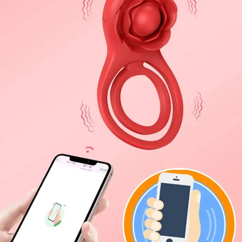 Anillo vibrador para el pene