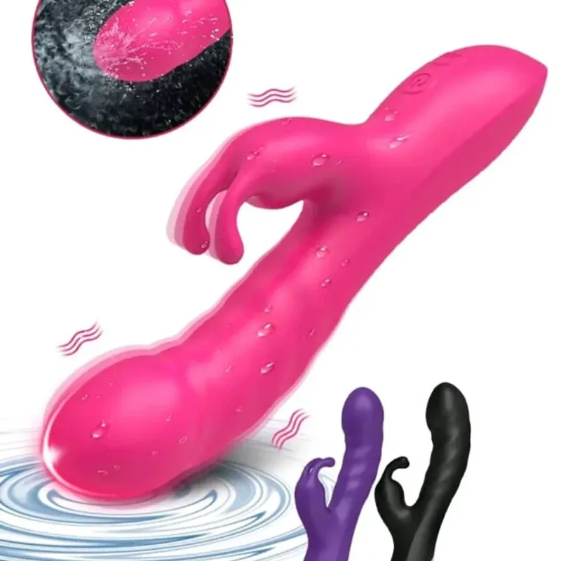 Consolador Vibrador de Conejito 