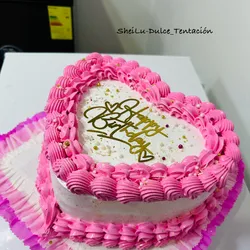 Cake en forma de corazón 