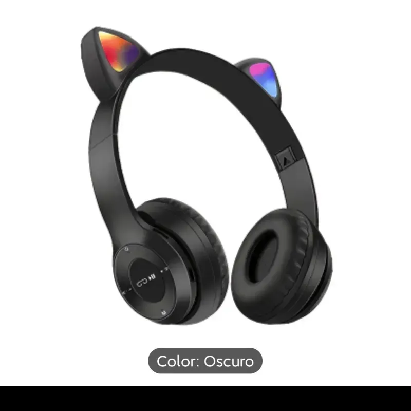 Audífonos inalámbricos de casco 