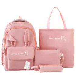 Mochila conejo rosa (ID 221)