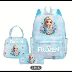 Mochila frozen azul (ID 219)