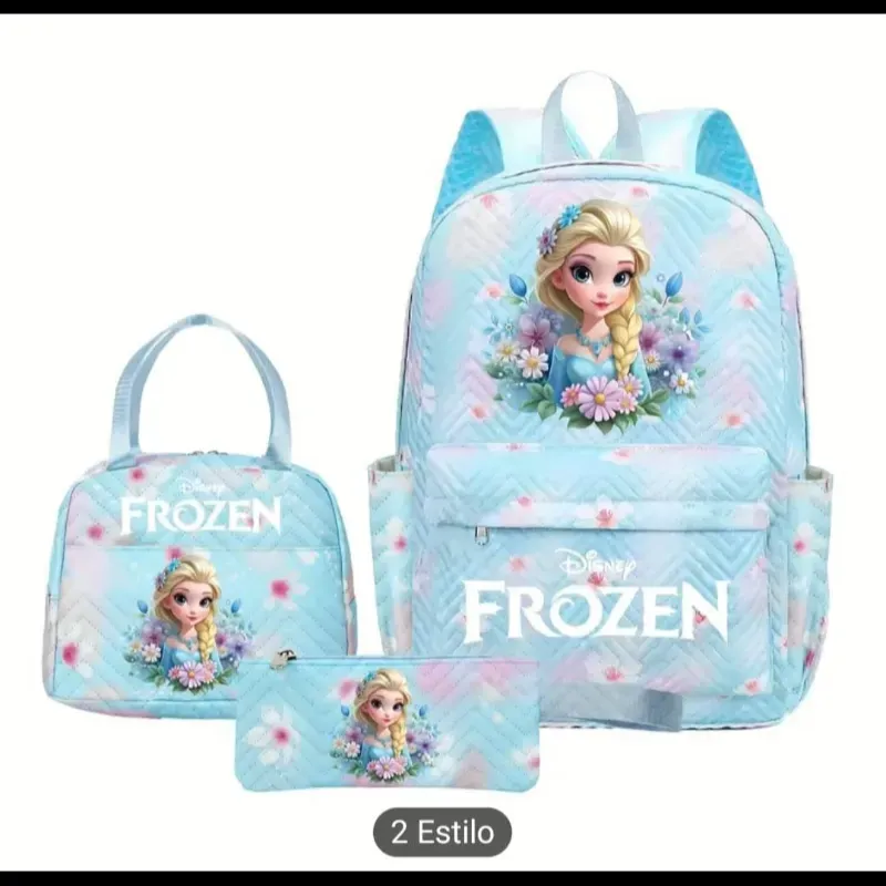 Mochila frozen azul (ID 219)
