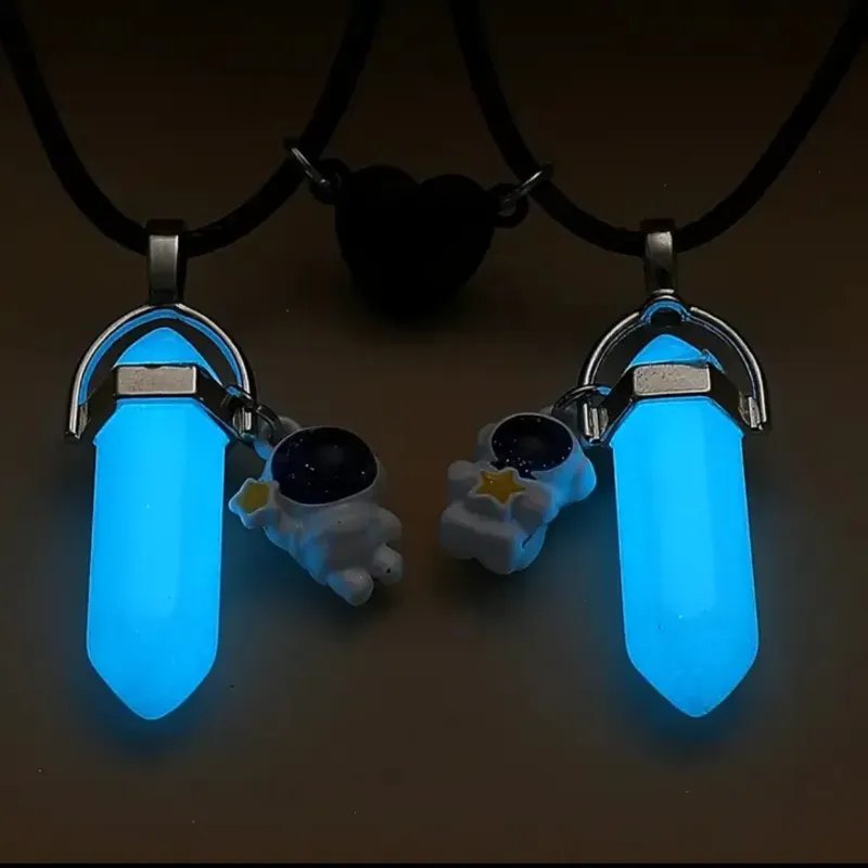 Pareja de collares blanco (ID 107)